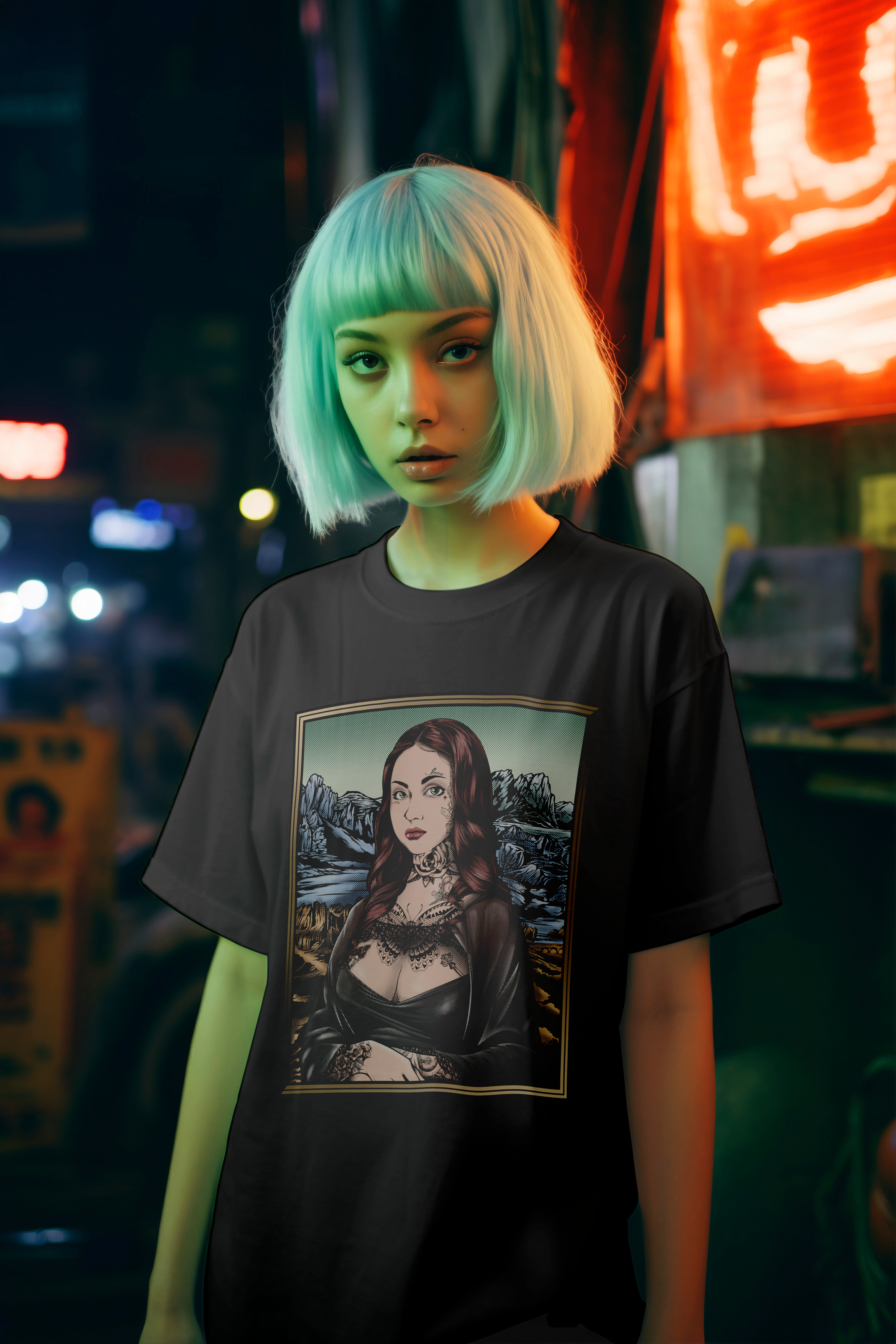 Tattooed Mona