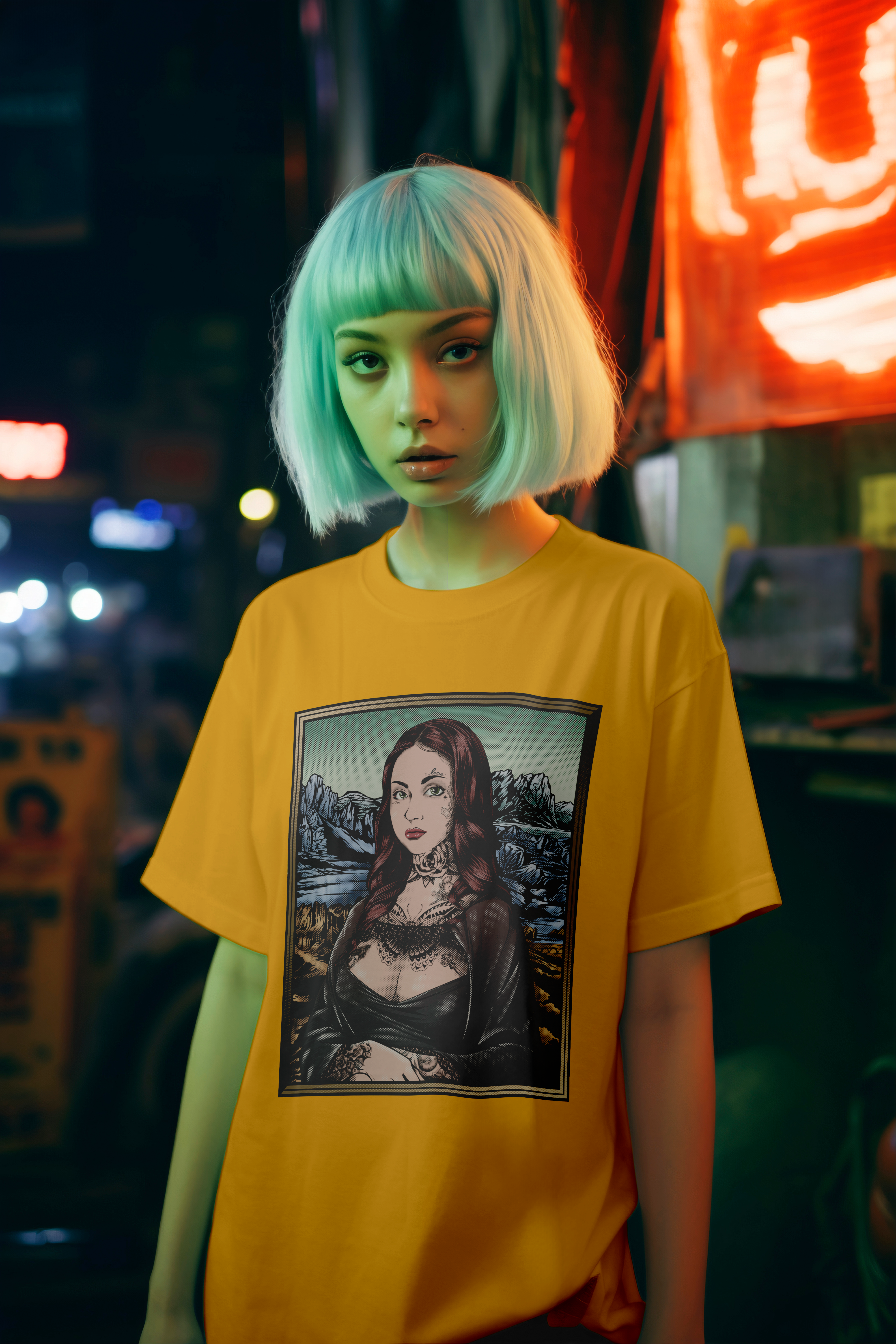 Tattooed Mona