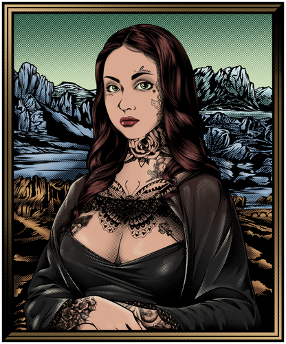 Tattooed Mona